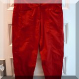 H40. Aventures des Toiles red pants. Size 38 - $18 